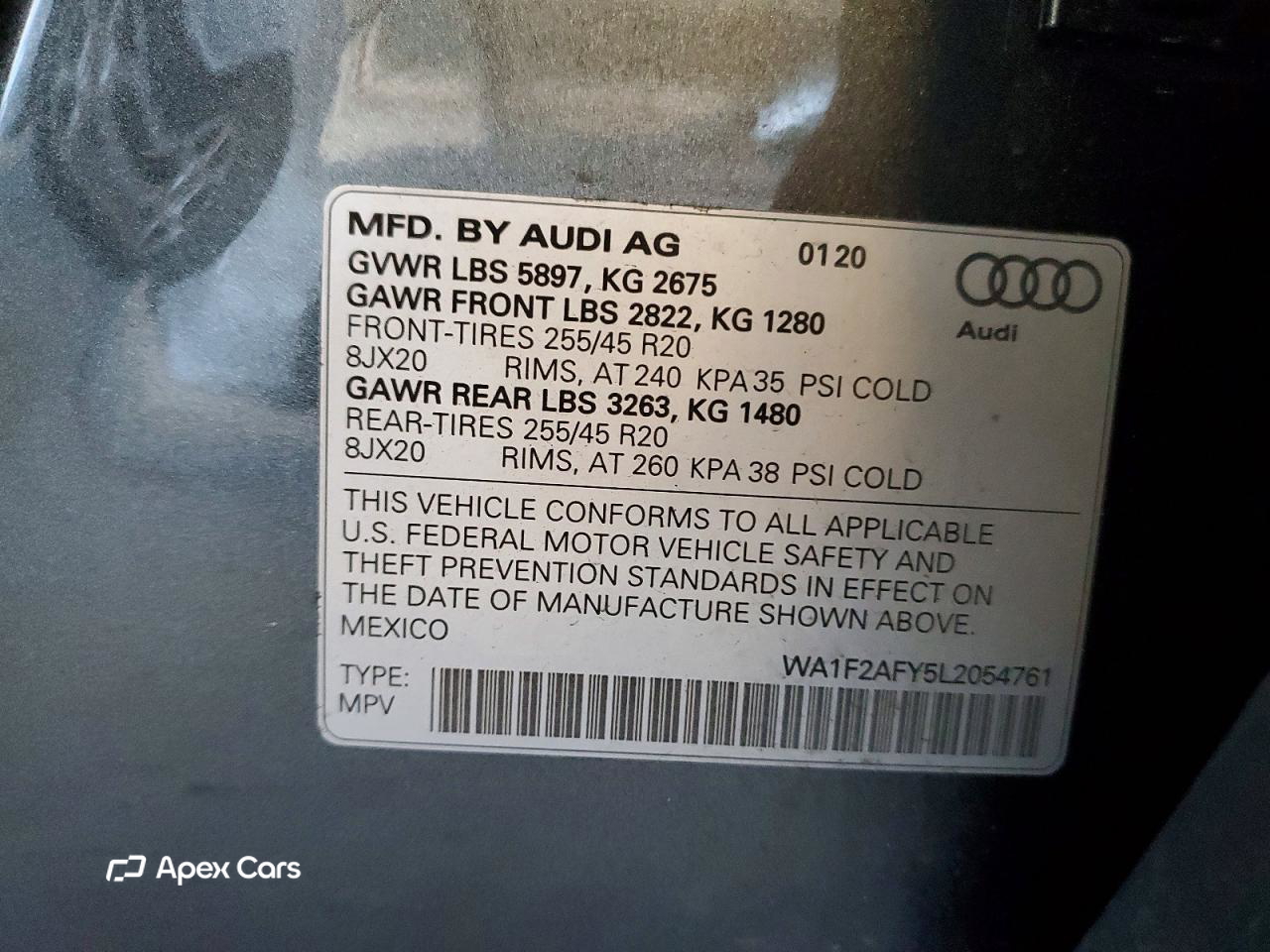 Audi Q5 2020