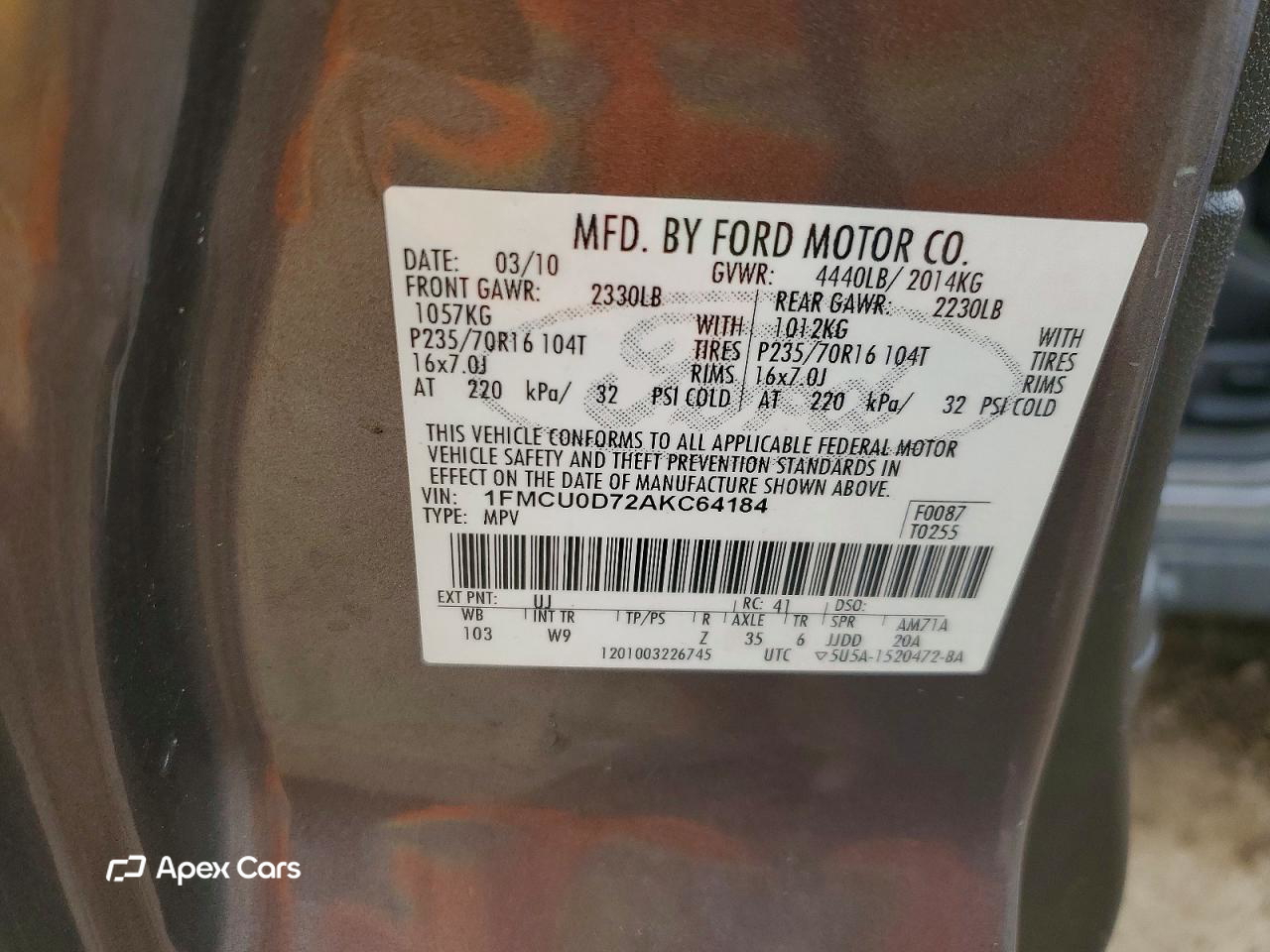 Ford Escape 2010