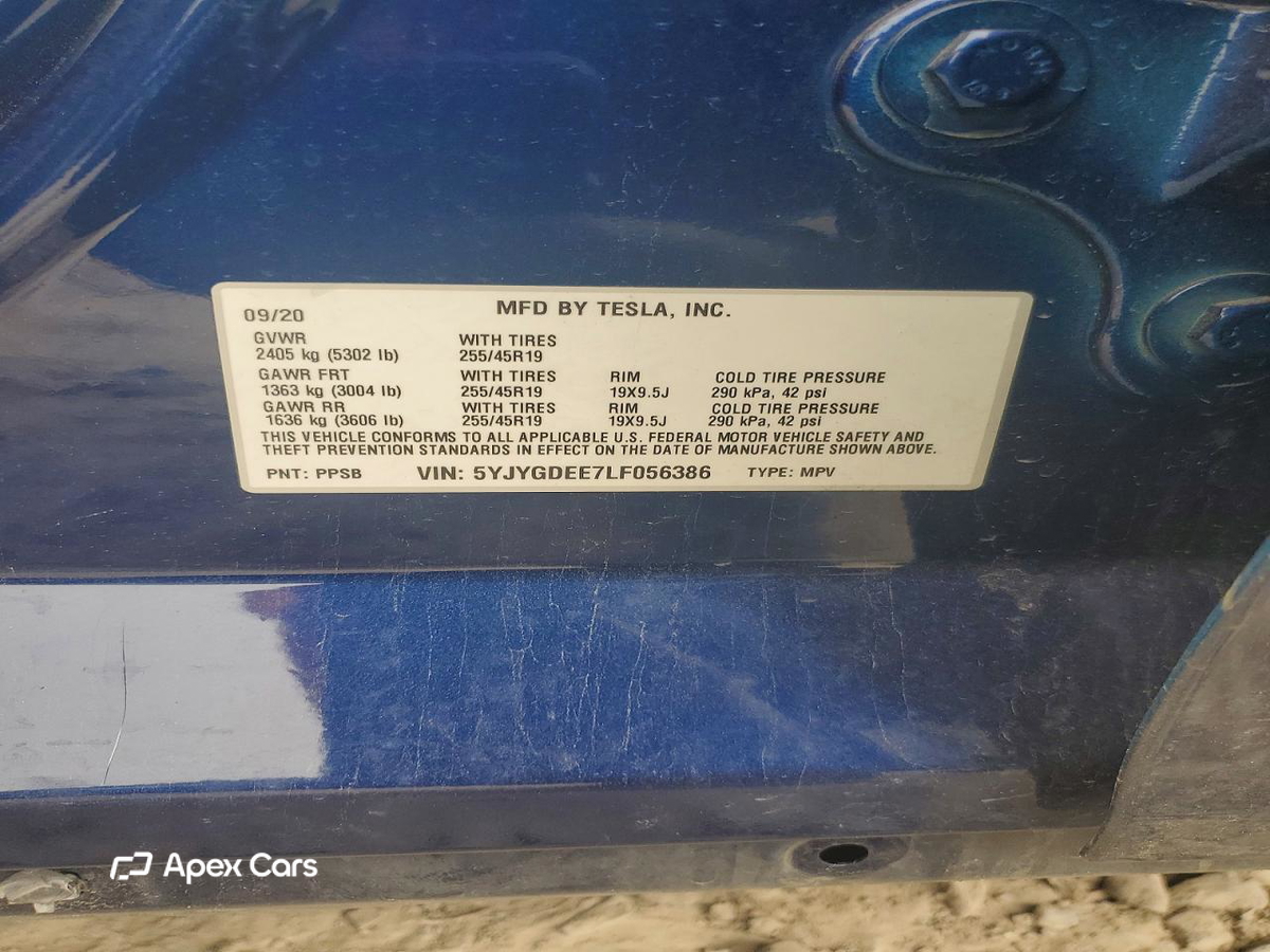 Tesla Model Y 2020