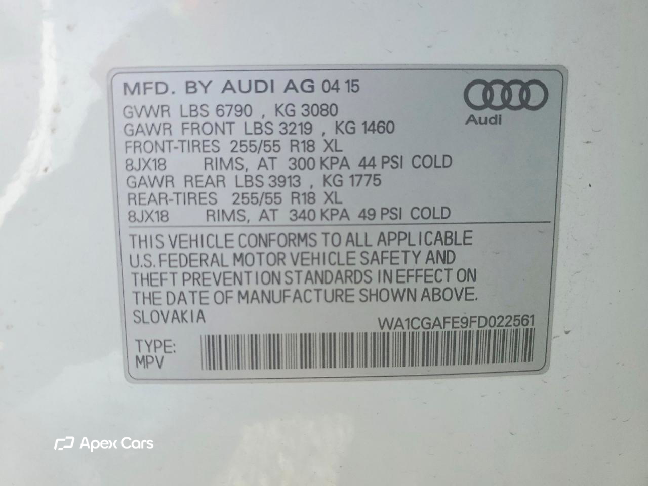 Audi Q7 2015