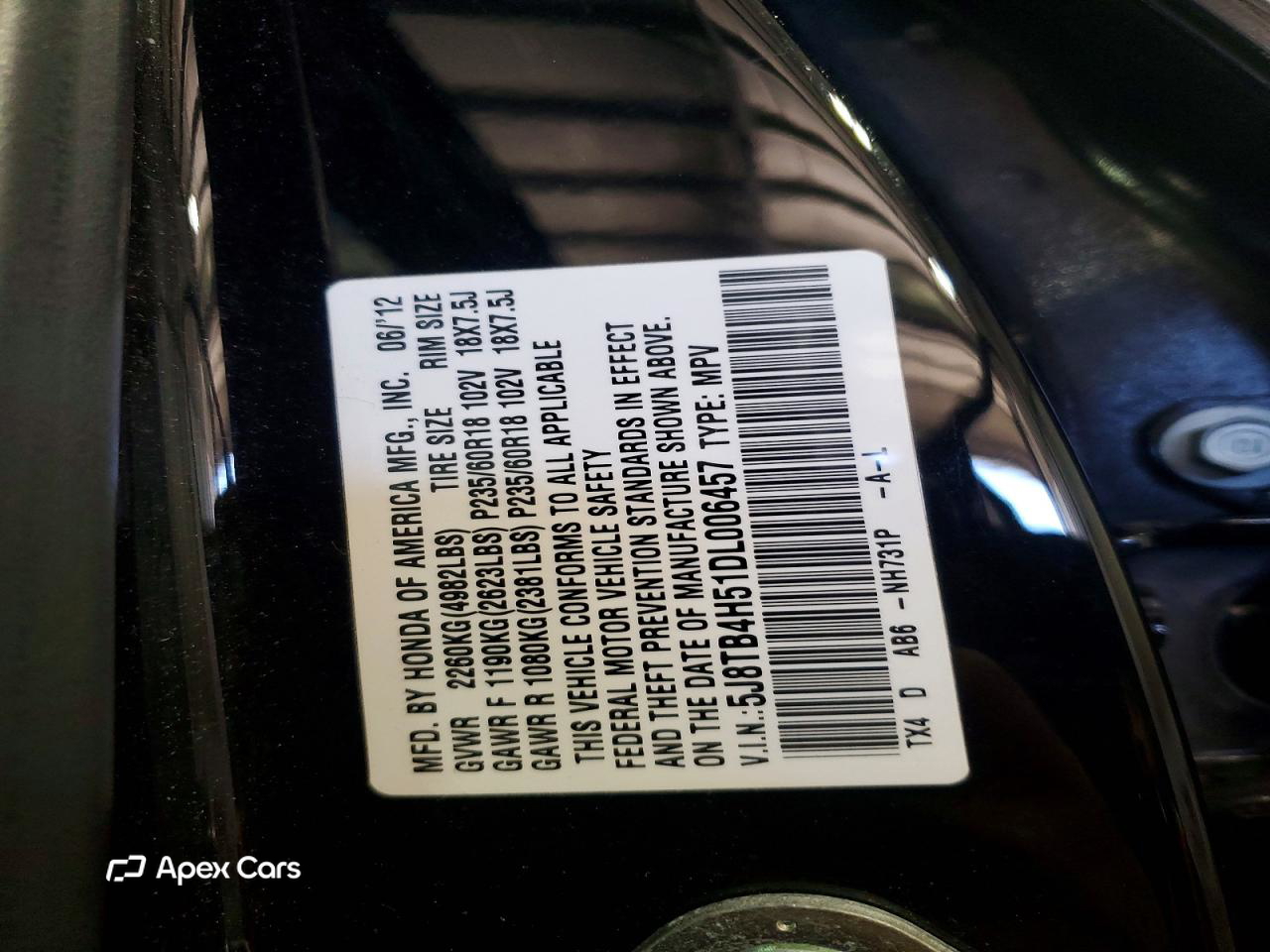 Acura RDX 2013