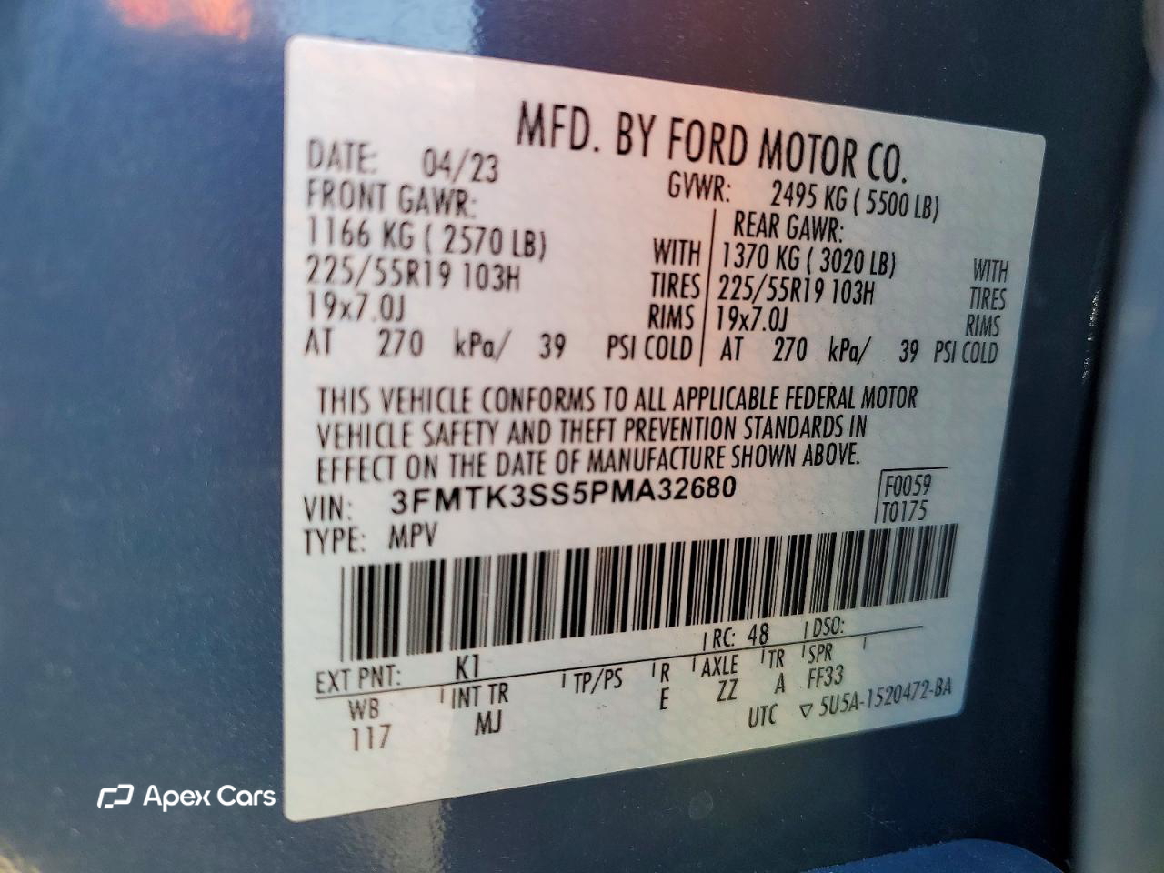 Ford Mustang 2023