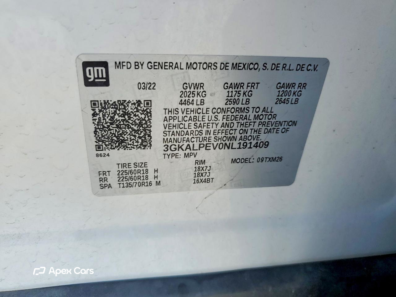 GMC Terrain 2022