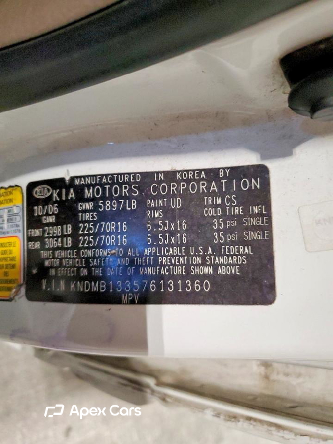 Kia Sedona 2007