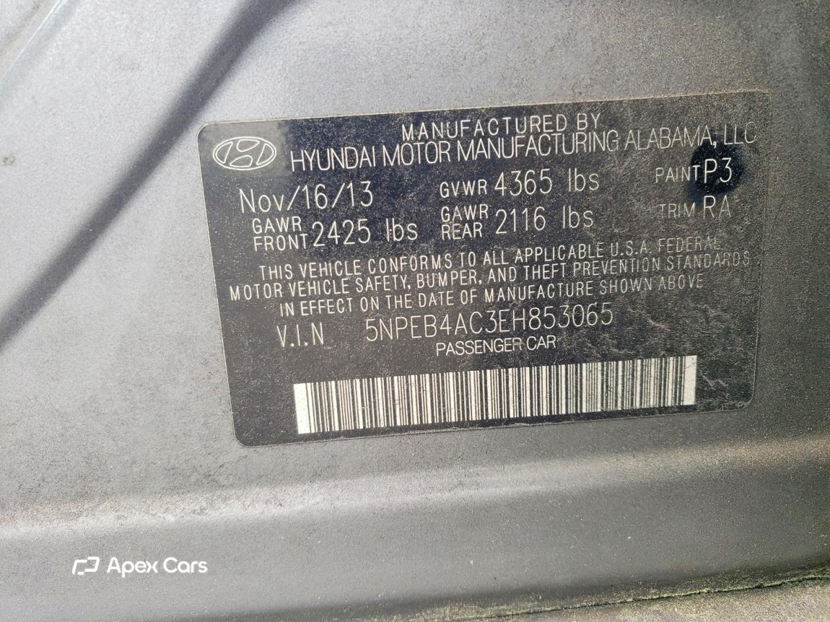Hyundai Sonata 2014