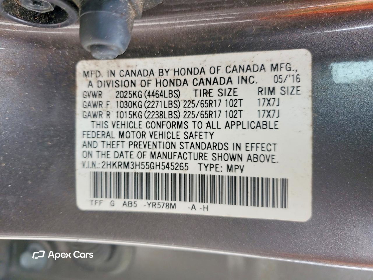Honda CR-V 2016