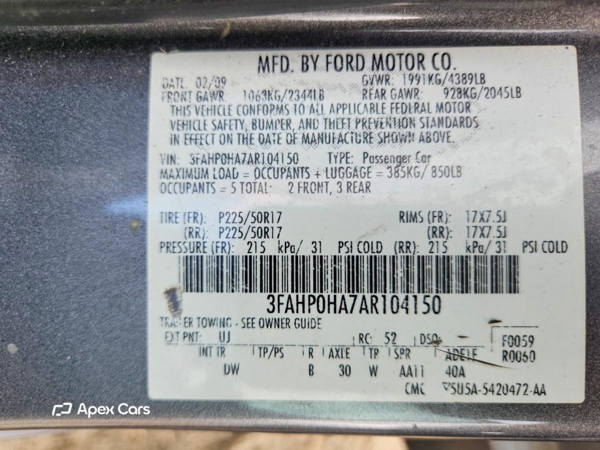 Ford Fusion 2010