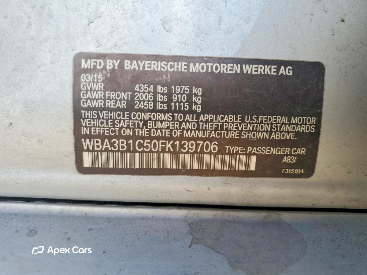 BMW Series 3 2015