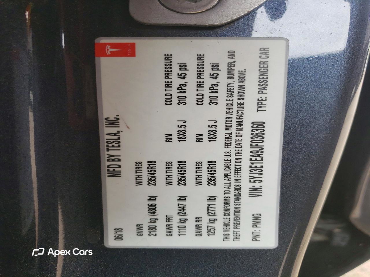 Tesla Model 3 2018