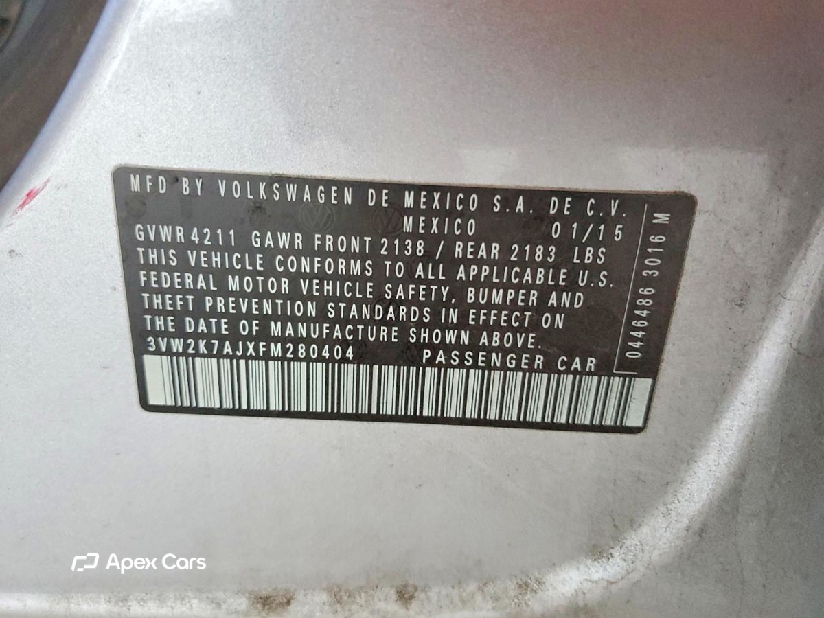 Volkswagen Jetta 2015
