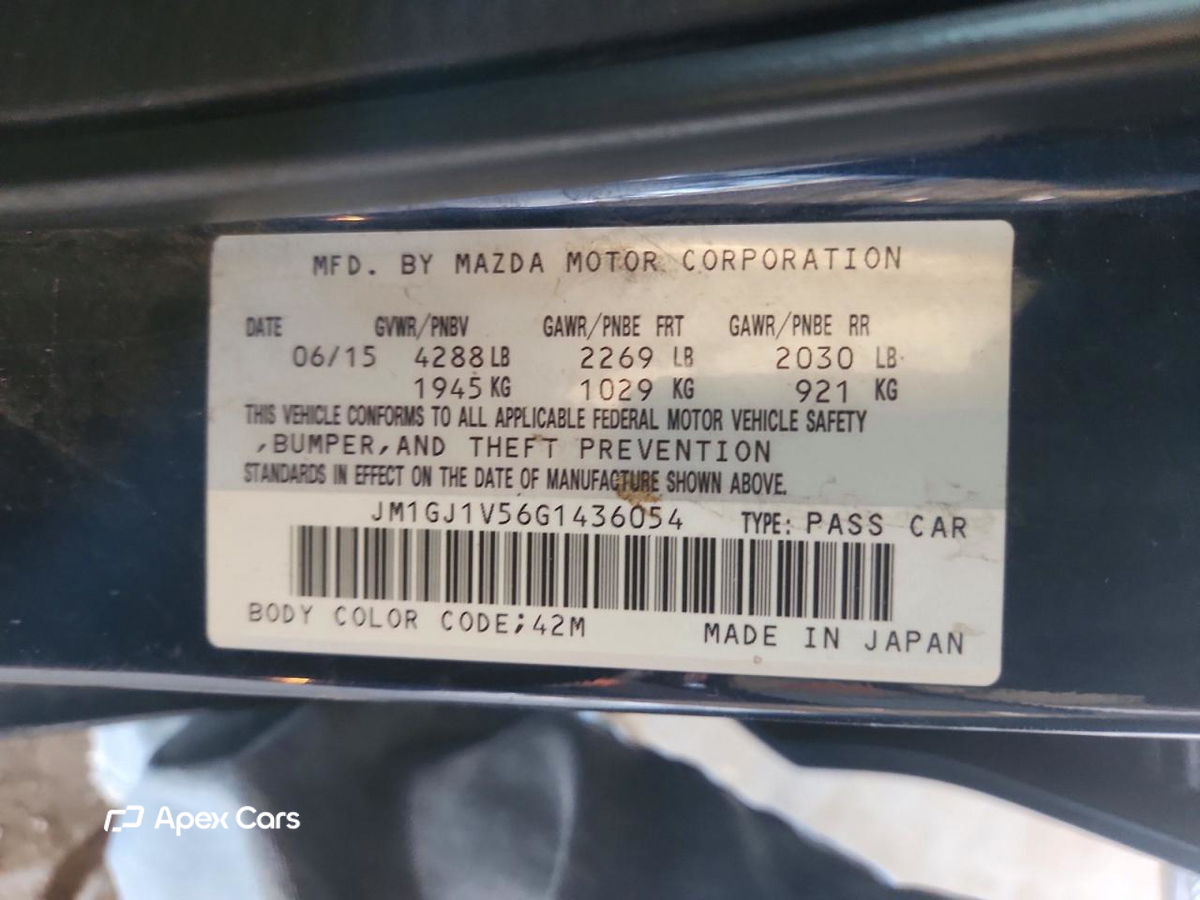 Mazda 6 2016