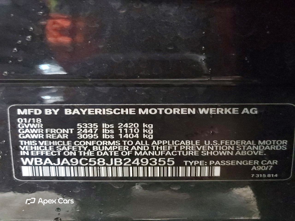 BMW Series 5 2018