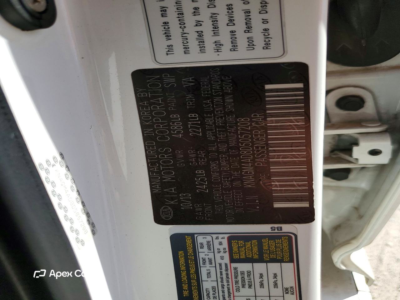 Kia Optima 2013