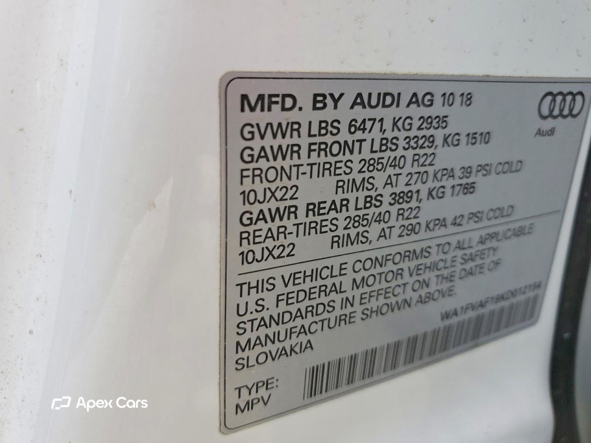 Audi Q8 2019