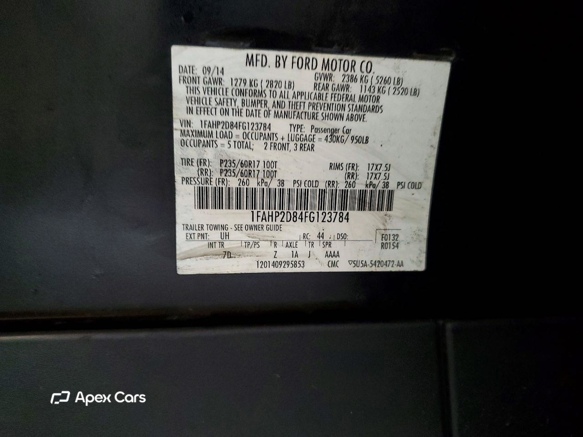 Ford Taurus 2015