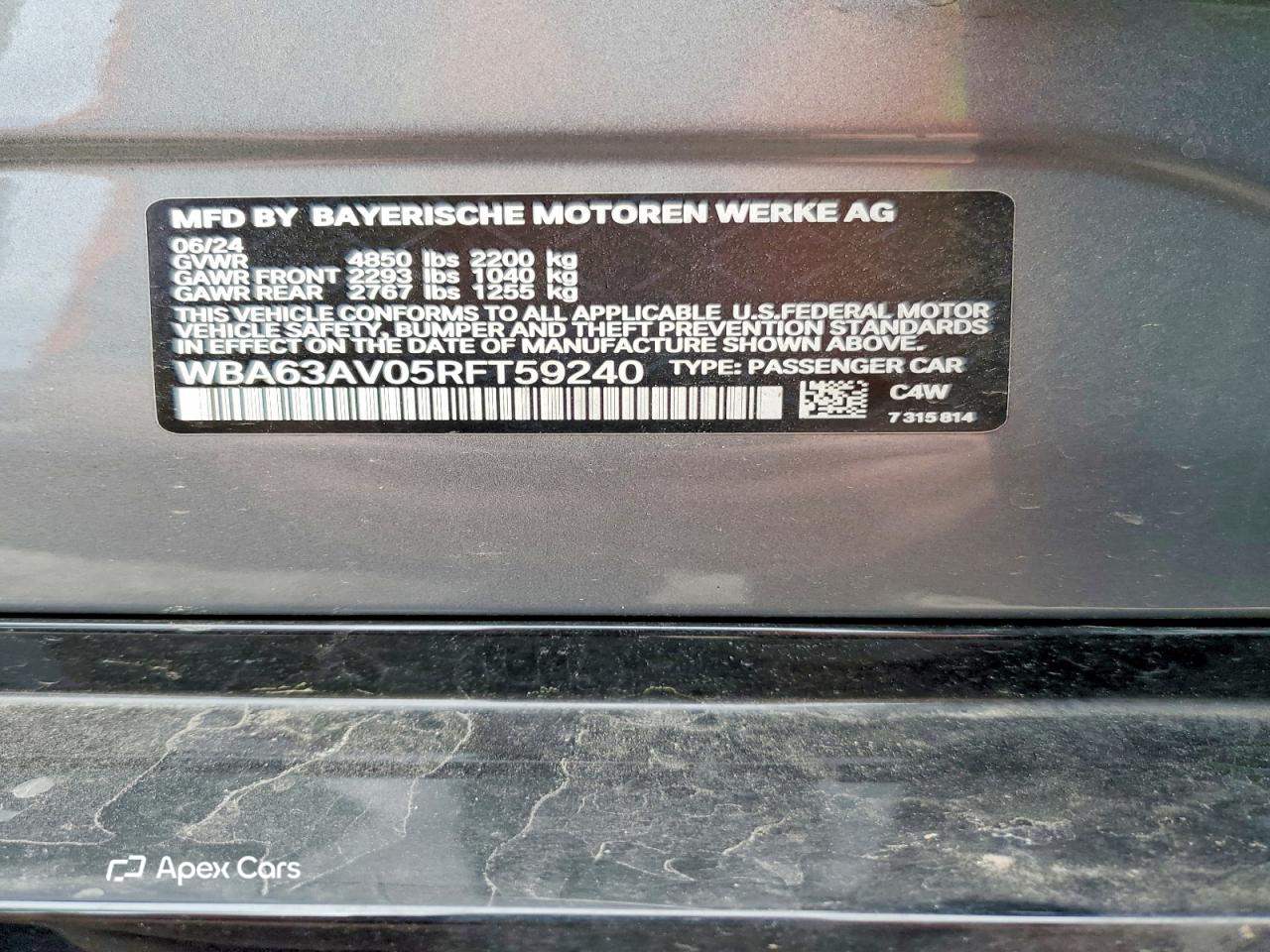 BMW Series 4 2024