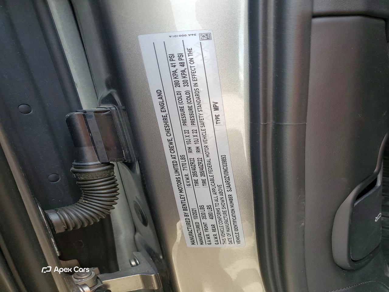 Bentley Bentayga 2022