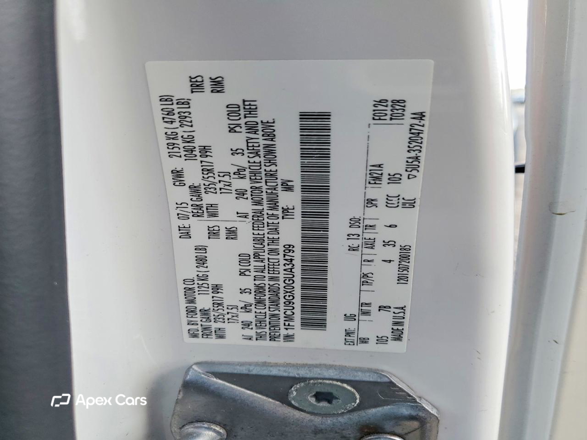 Ford Escape 2016