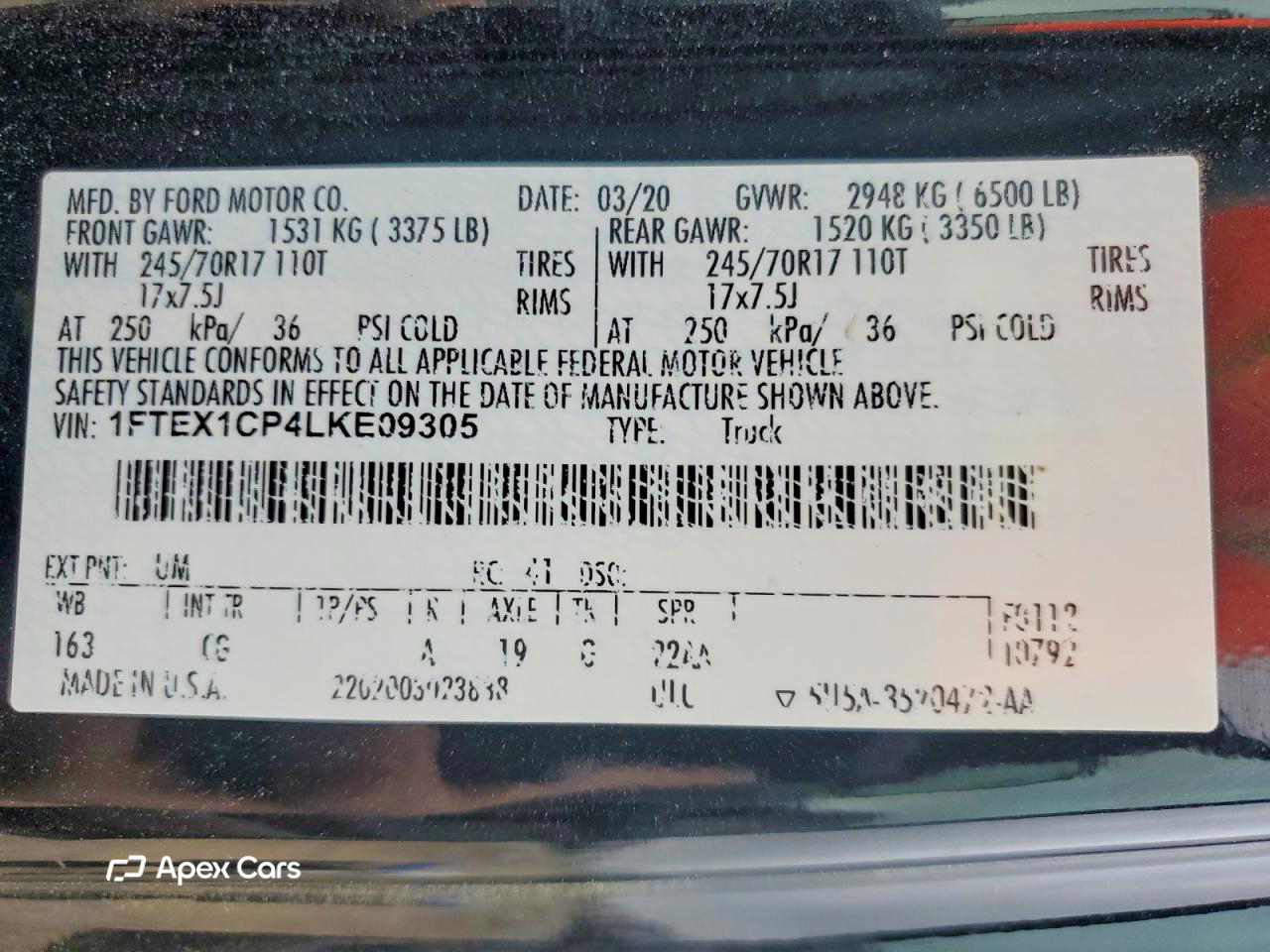 Ford F-150 2020
