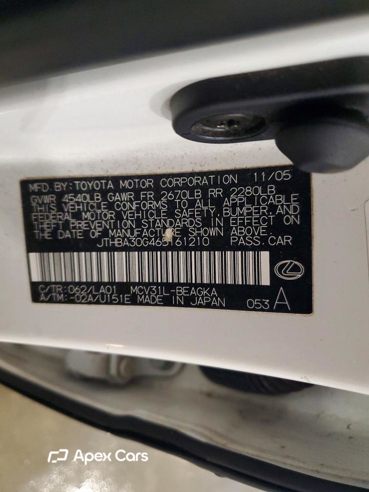 Lexus ES 2006