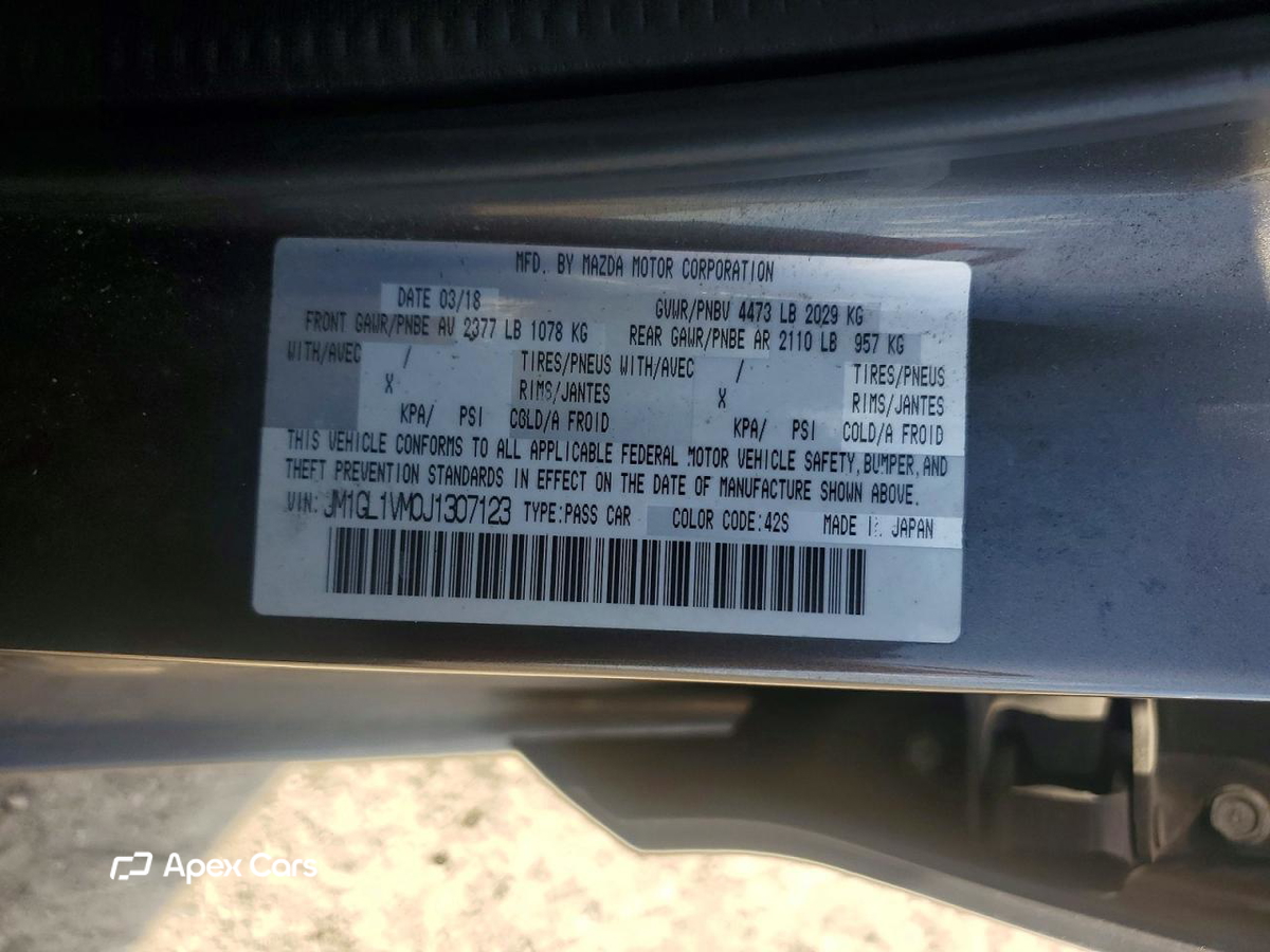 Mazda 6 2018