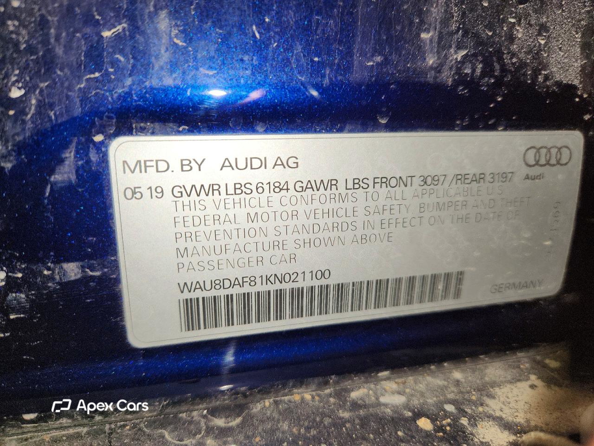 Audi A8 2019