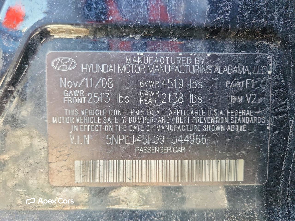 Hyundai Sonata 2009