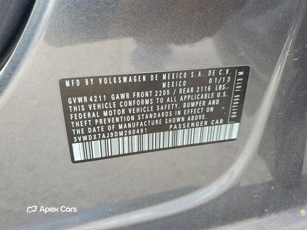 Volkswagen Jetta 2013