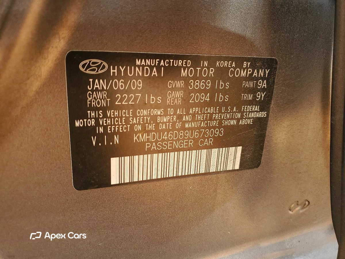 Hyundai Elantra 2009