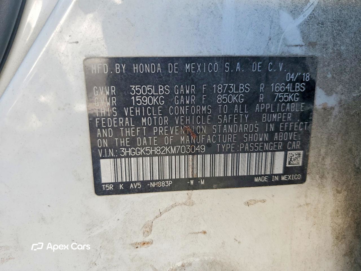 Honda Fit 2019