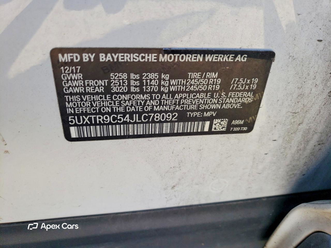 BMW X3 2018