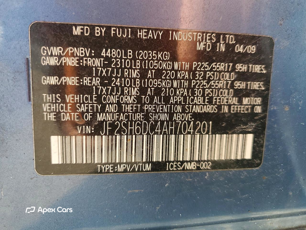 Subaru Forester 2010