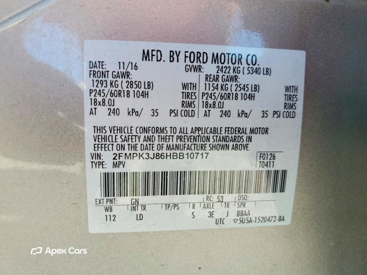 Ford Edge 2017