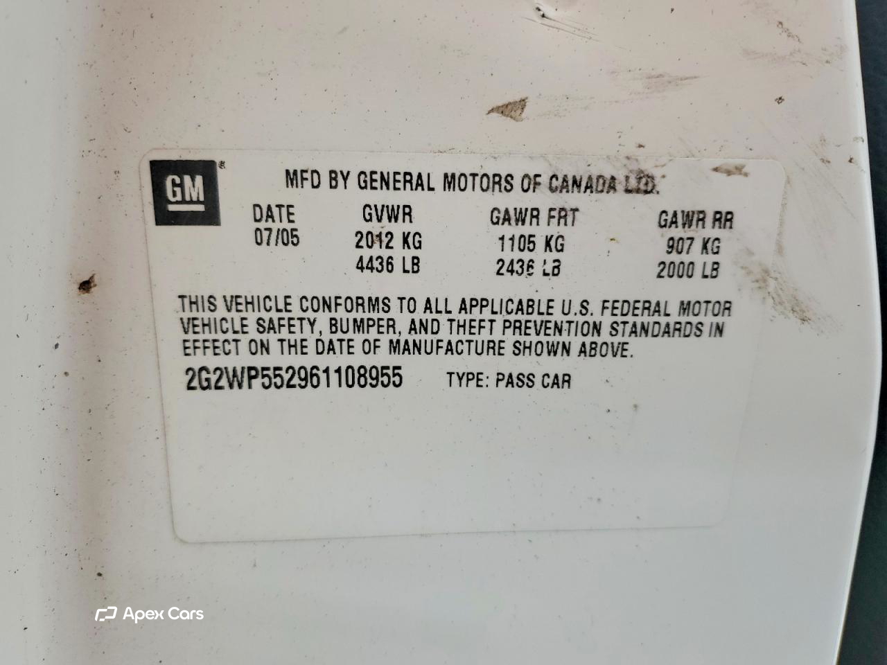 Pontiac Grand Prix 2006