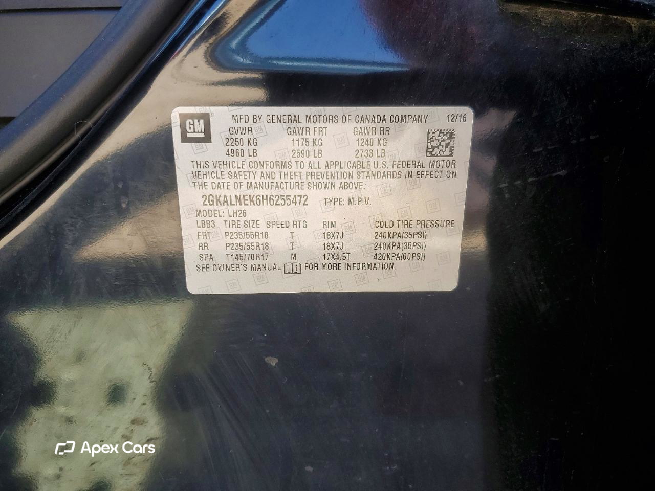 GMC Terrain 2017