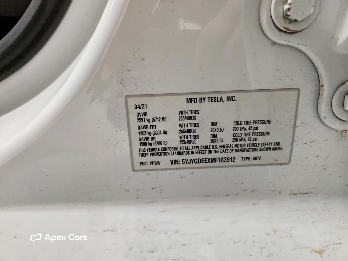 Tesla Model Y 2021