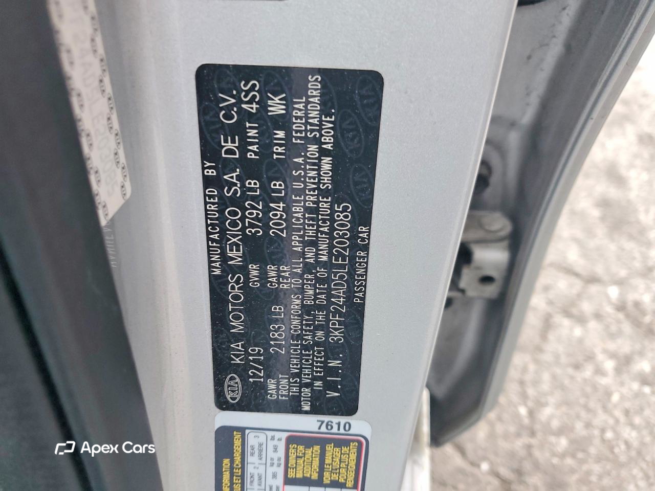 Kia Forte 2020
