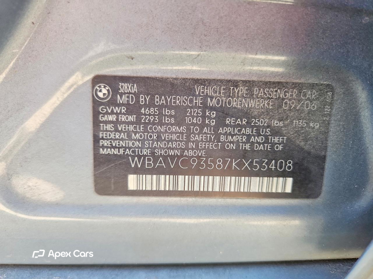 BMW Series 3 2007