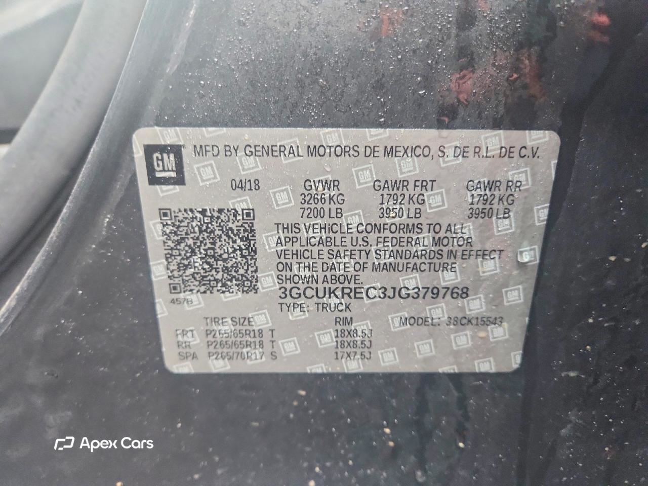 Chevrolet Silverado 2018