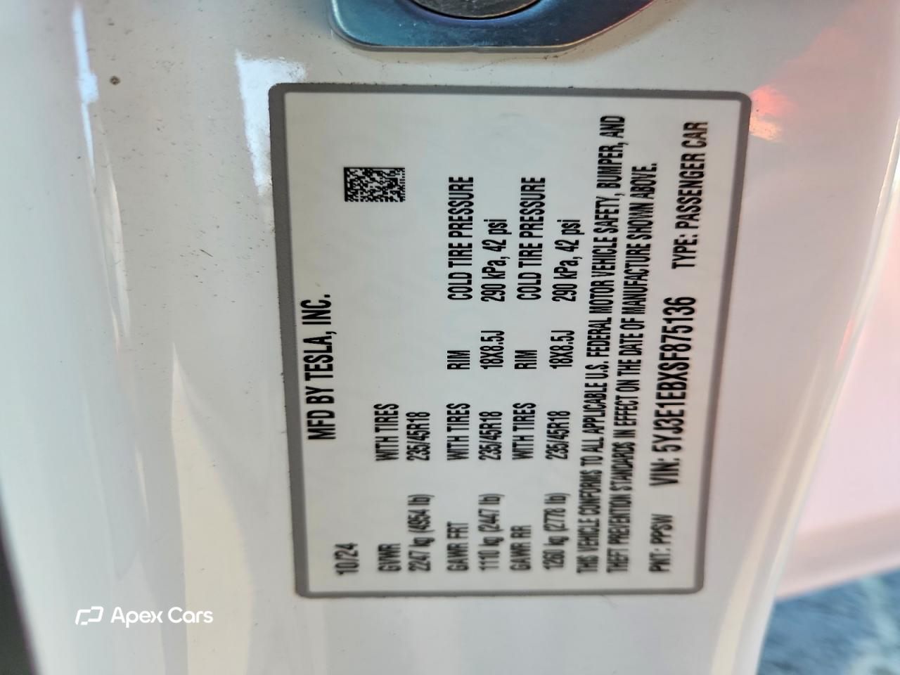 Tesla Model 3 2025
