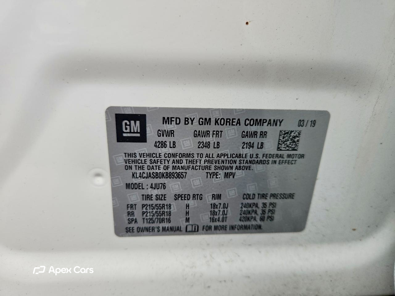 Buick Encore 2019