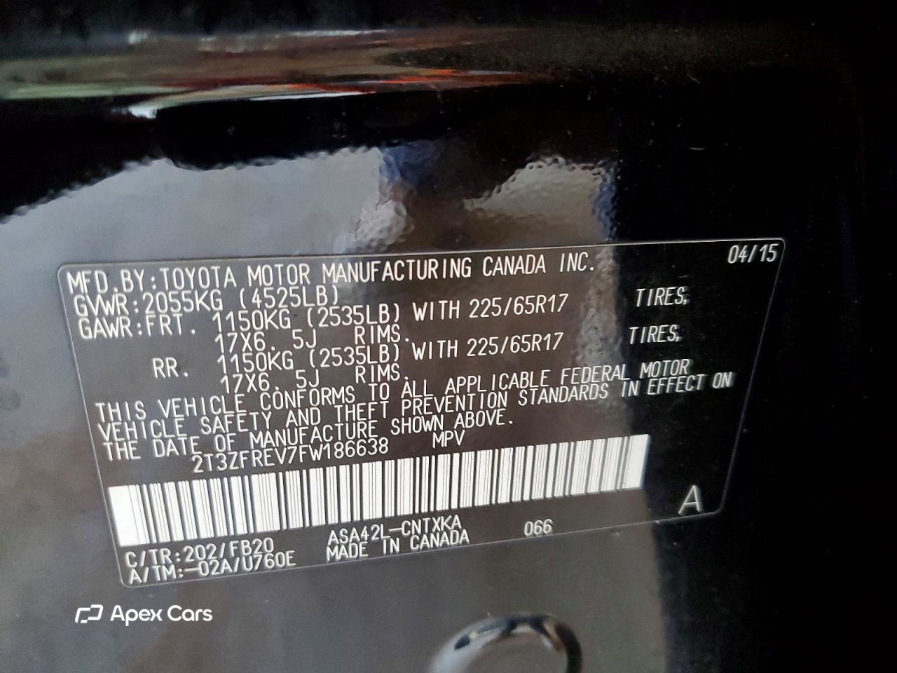 Toyota RAV 4 2015