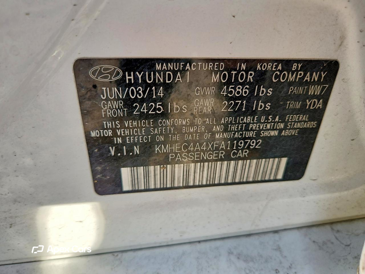 Hyundai Sonata 2015