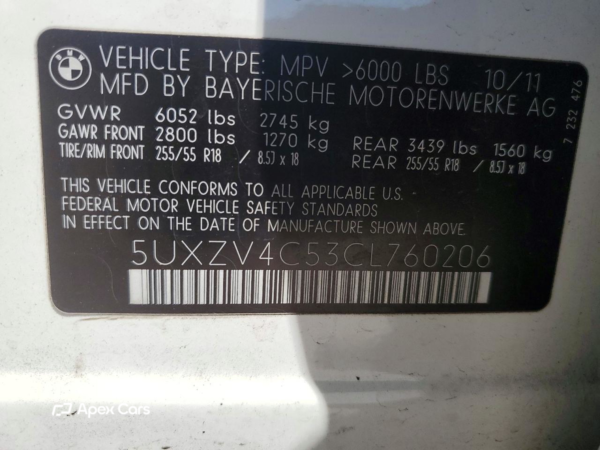 BMW X5 2012
