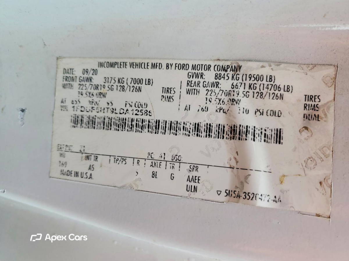 Ford F550 2020