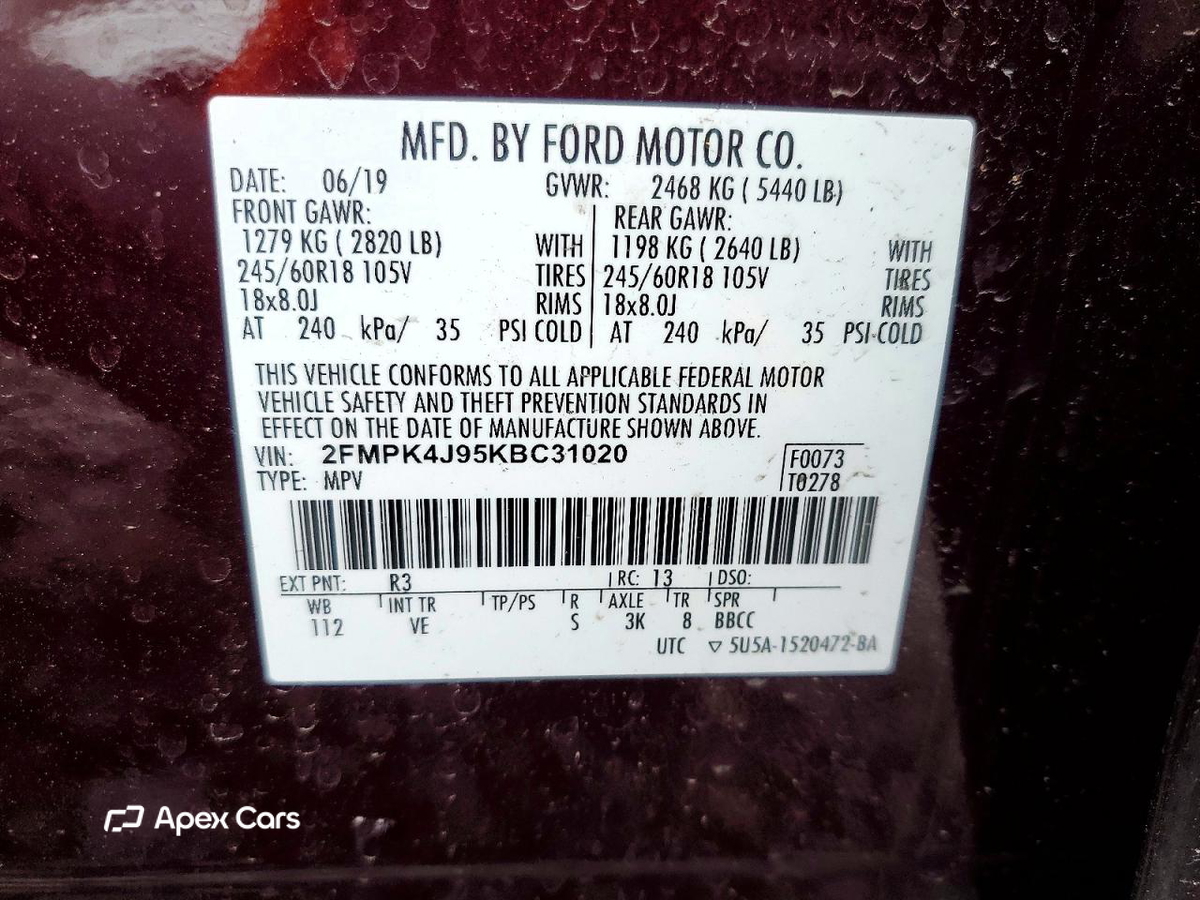 Ford Edge 2019