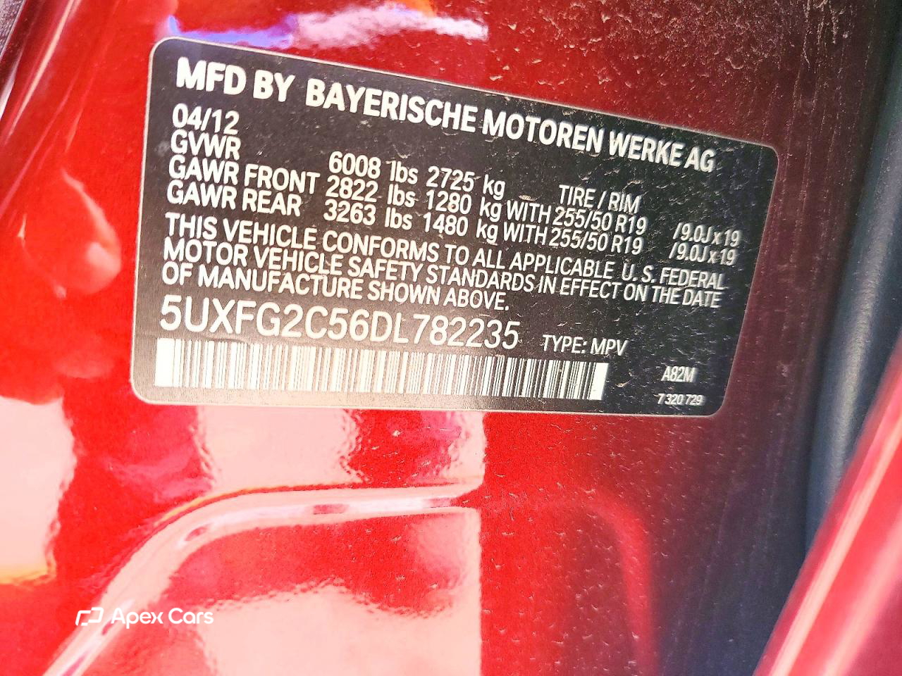 BMW X6 2013