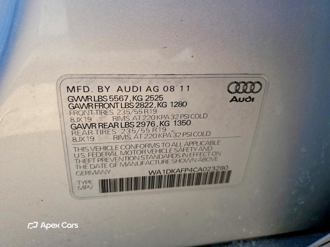 Audi Q5 2012