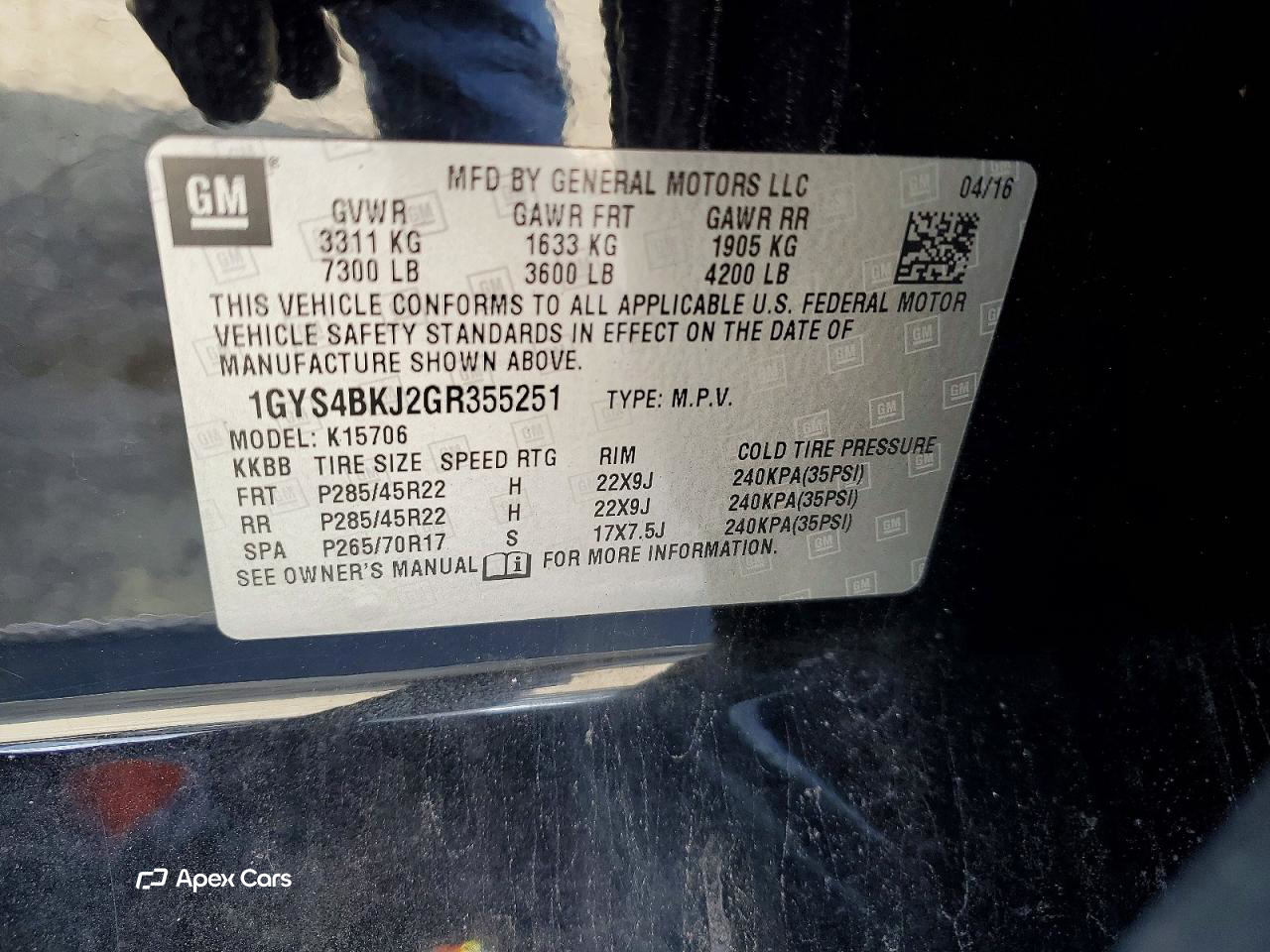 Cadillac Escalade 2016