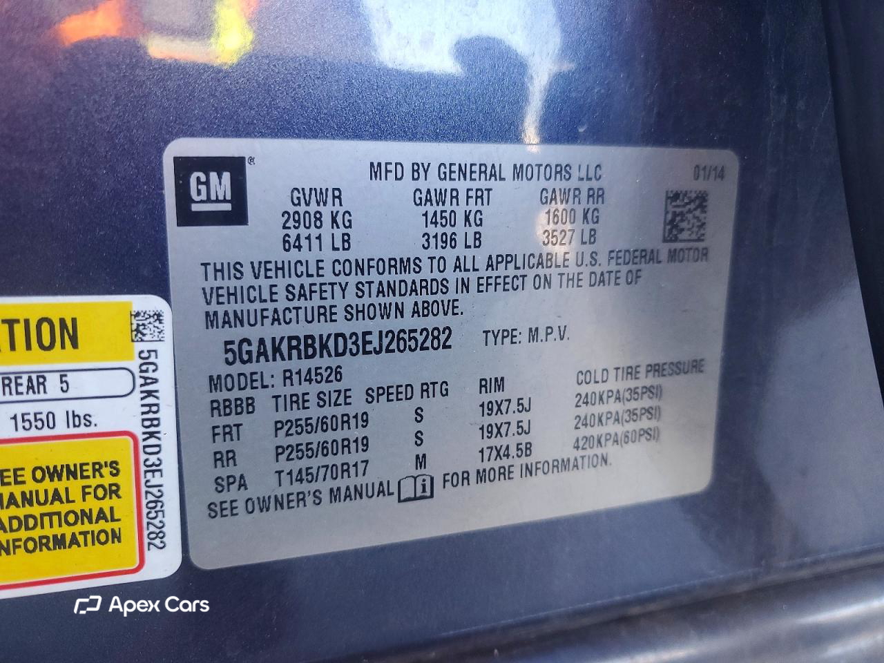 Buick Enclave 2014